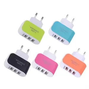 3 port USB Travel Wall Charger