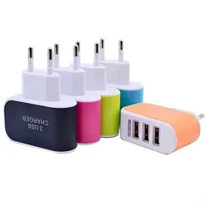 3 port USB Travel Wall Charger