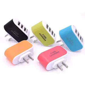 3 port USB Travel Wall Charger