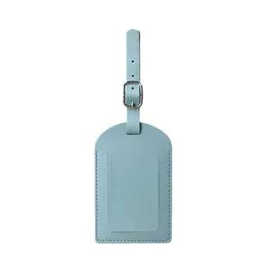 Multi-Colored PU Leather Baggage Tag Boarding Pass Holder