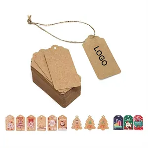 100 Kraft Paper Greeting Cards For Holiday