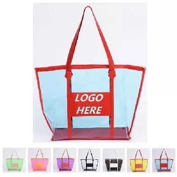 Colorful Clear Tote Bag