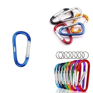 2.28" Small Carabiner Clip Keychain