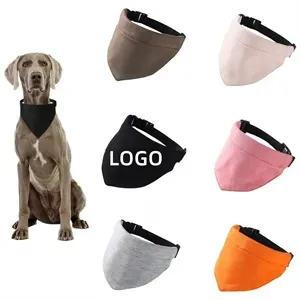Adjustable Pet Triangle Bibs Bandannas Dogs Scarf