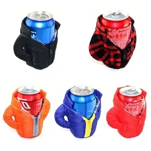 Beverage Can Coolers Beer Vest Jacket Cover