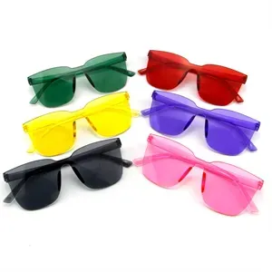 Candy Color Retro Fun Sunglasses