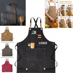 Canvas Apron with Adjustable Straps
