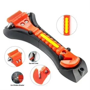 Car Safety Hammer with Seat Belt Cutter
