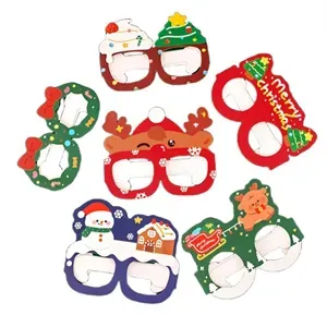 Christmas Paperboard Glasses Frame