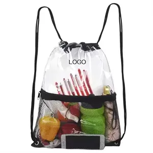 Clear Drawstring Bags