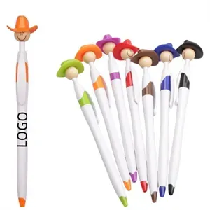 Cowboy Hat Retractable Ballpoint Pen