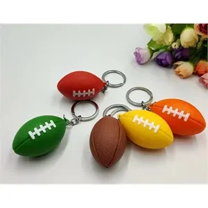 Creative Simulation Mini Rugby Keychain Pendant Small Gift