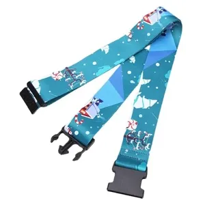 Custom  Reinforced Safety Cross Luggage Strap