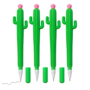 Cute cartoon decompression cactus shape pen