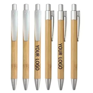 Eco friendly bamboo  ballpoint pen