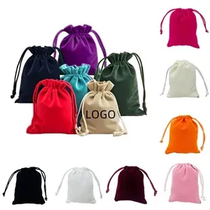 Flannel Drawstring Storage Bag