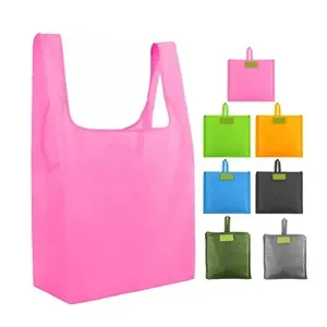 Folding Large Capacity Eco-Friendly Portable Shopping Bag Pr