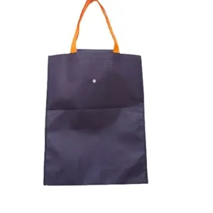 Folding non-woven shopping bag color printing LOGO customiza