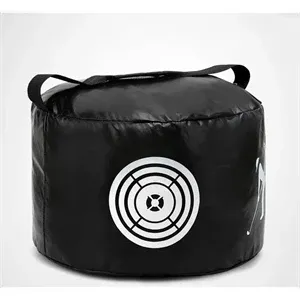 Golf practice hitting  bag print logo