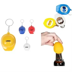 Hard Hat Bottle Opener Keychain