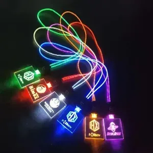 LED Necklace with flashing pendant