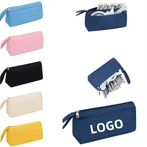 Large-capacity Double-layer Oxford Cloth Pen Case