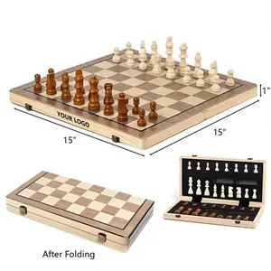 Magnetic Wooden Chess Set