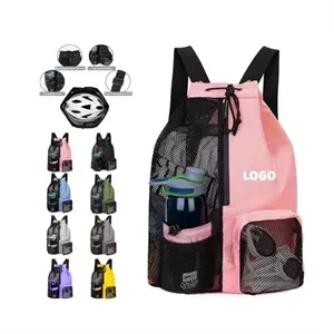 Mesh Swim Backpack with Wet Pocket