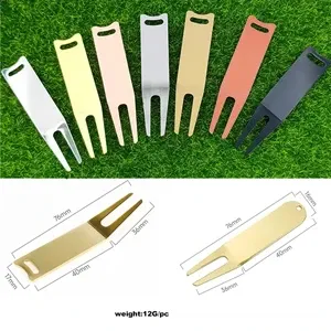 Metal Bending Fork Golf Repair Divot Tools