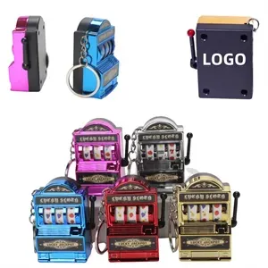 Mini Playable Fruit Machine Keychain