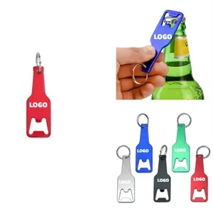 Multi-Function Aluminum Bottle Opener Keychain