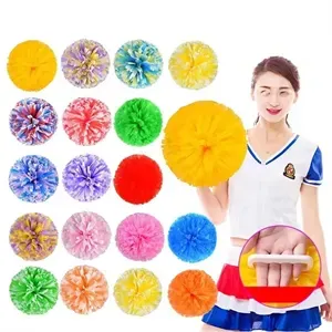 Paper Cheerleading Pom-Poms