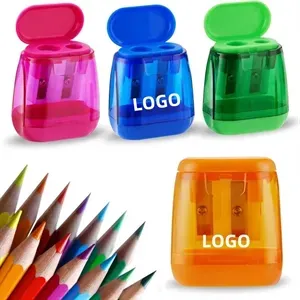 Plastic Double-hole Pencil Sharpener