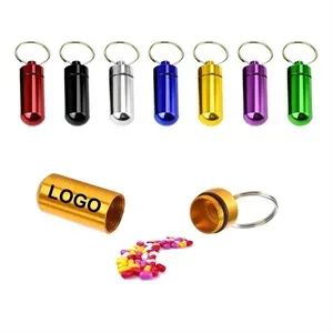 Portable Aluminium Alloy Pill Bottle