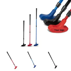 Retractable Rubber Head Golf Putter