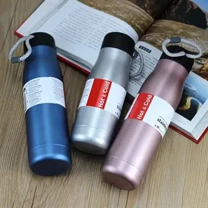 Rope vacuum stainless steel thermos cup with printed LOGO