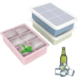 Silicone Big Ice Mold Tray For Drink