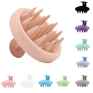 Silicone Scalp Massager Shampoo Brush