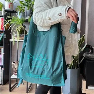 Size and logo  be customized  Shopping Portable Foldable Bag
