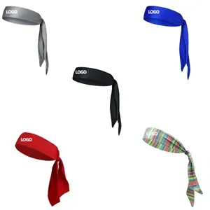 Solid Color Sports Headbands for Men & Women
