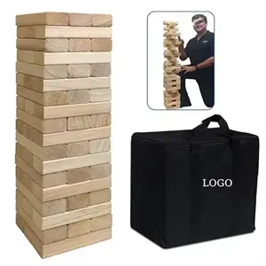 Stacking Puzzle Set With Polyester Pouch