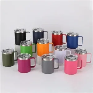 Stainless Steel Handle Mug Coffee Cup Printed Logo