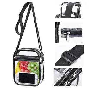 Travel Clear Messenger Bag