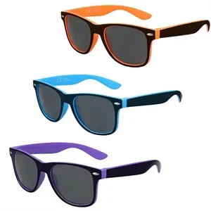 Two Tone Classic Polarized Sunglasses