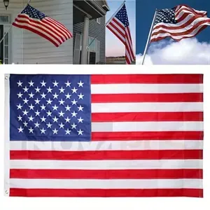 UV Fade Resistant Vivid Color Fly Breeze 3'x5' US Flag
