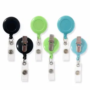 badge reel Clips